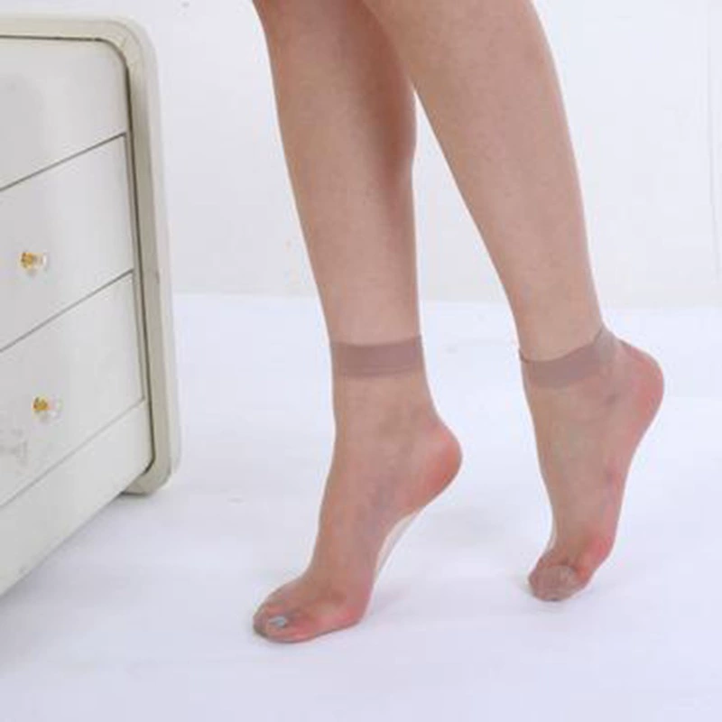 Summer thin tights with rhinestones, socks