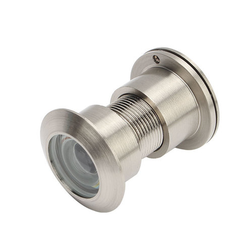 Brass Cat's Eye HD Cat's Eye Door Mirror Anti-pry Zinc Alloy Cat's Eye HD Optical Wide Angle Leyoujia Cat's Eye with Cover