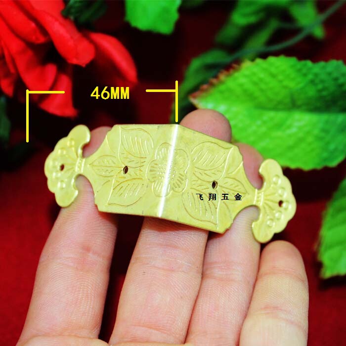 46*19 Yellow Box Strip Printed Iron Wrap Corner Wooden Box Four Side Corner Protector Right Angle Wrap Gift Box Side Strip Thick 46*19 Yellow Box Strip Printed Iron Wrap Corner Wooden Box Four Side Corner Protector Right Angle Wrap Gift Box Side Strip Thick