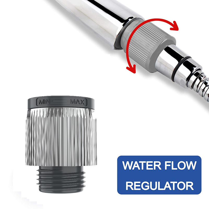 Bathroom Accessories Shower Head Water Pressure Water-Saving Flow Regulator Rv Water Flow Control Shut-Off Valve Shower Head