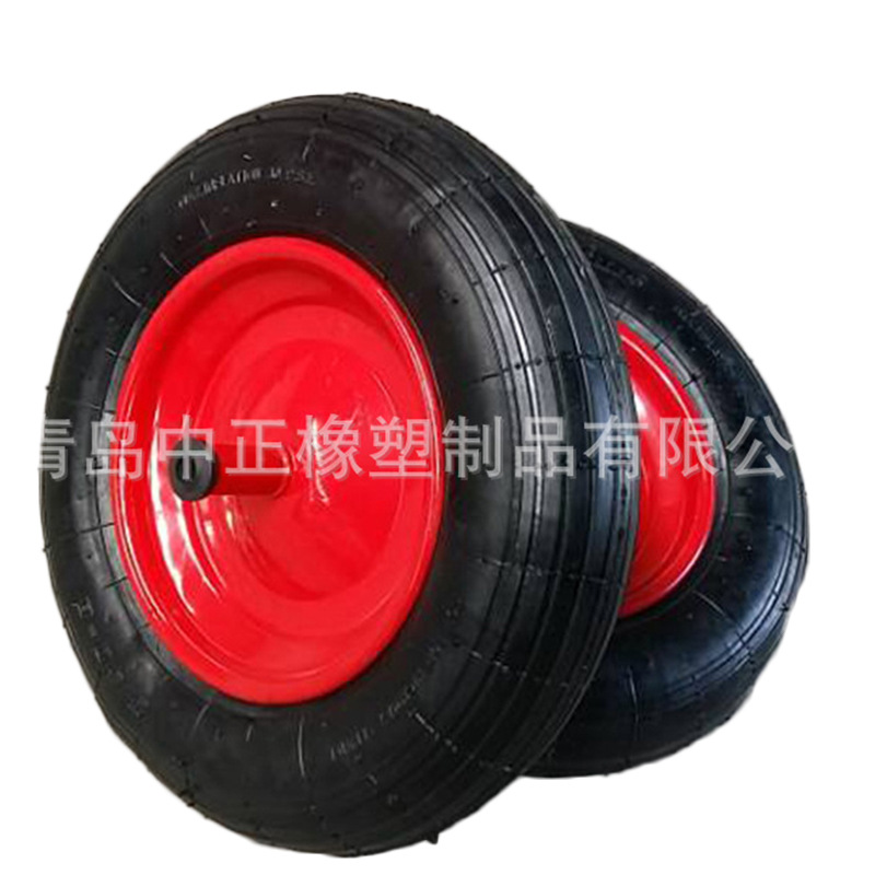 供应优良胶粉轮 实心轮 工具车轮子 青岛厂家加工销售