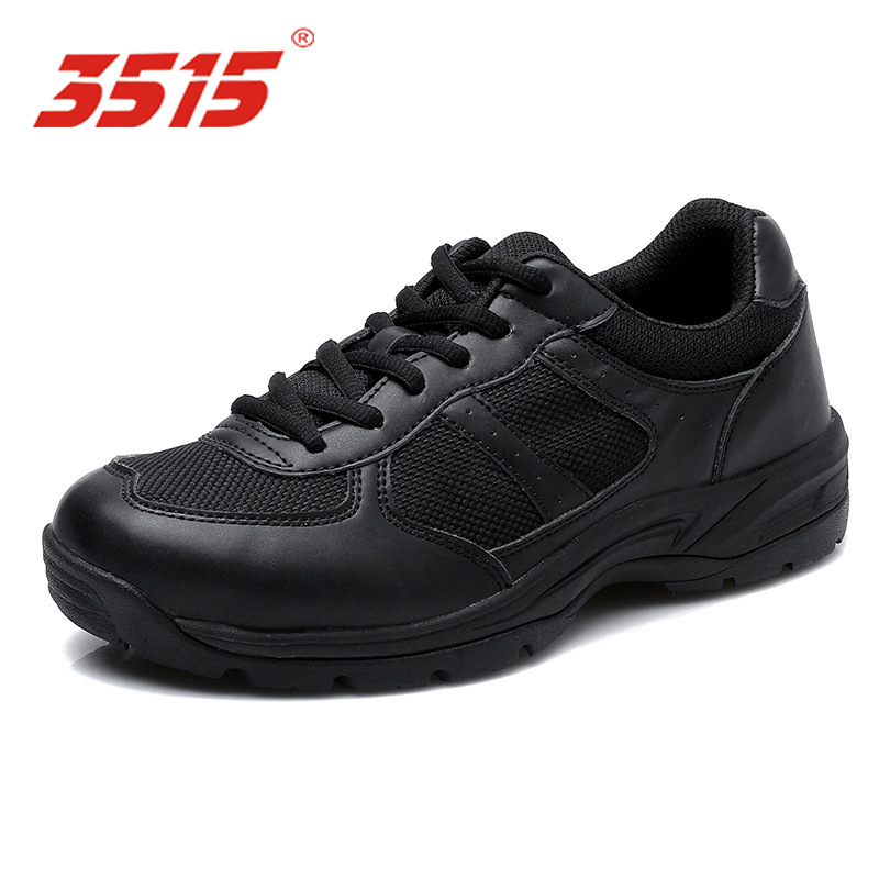3515 Strongman Training Shoes Men's Sports Shoes Spring and Autumn Front Lace-Up Breathable Black Canvas Shoes