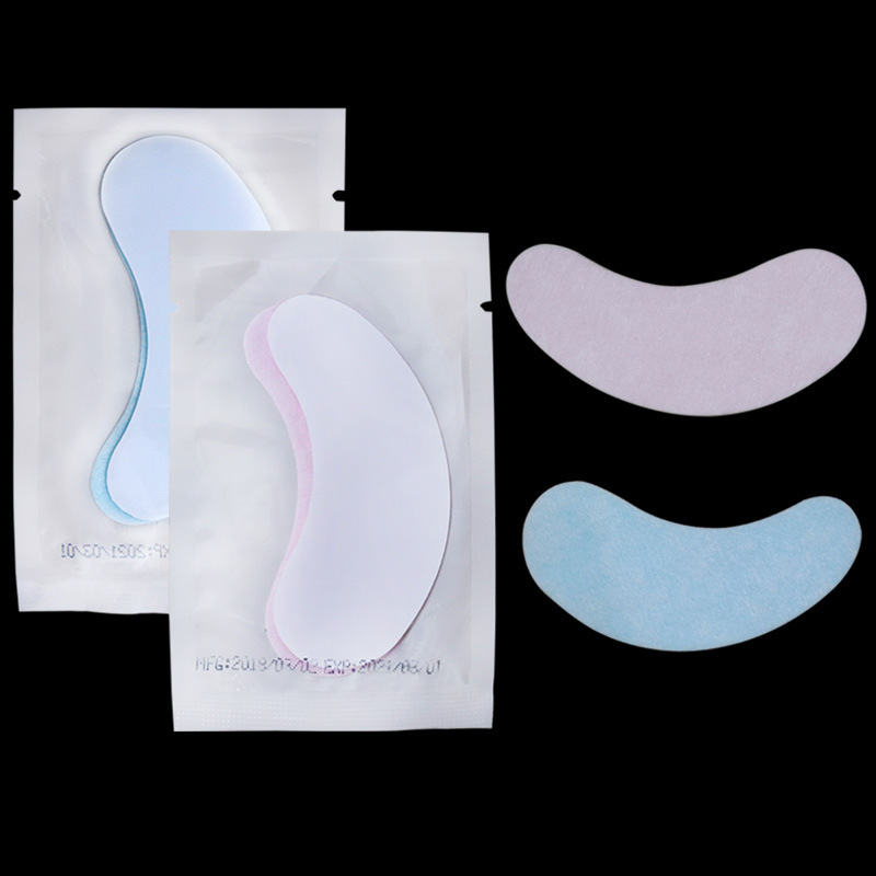 Wholesale grafting eyelash eye patch transparent packaging blue film powder film isolation eye patch collagen paste Wholesale grafting eyelash eye patch transparent packaging blue film powder film isolation eye patch collagen paste