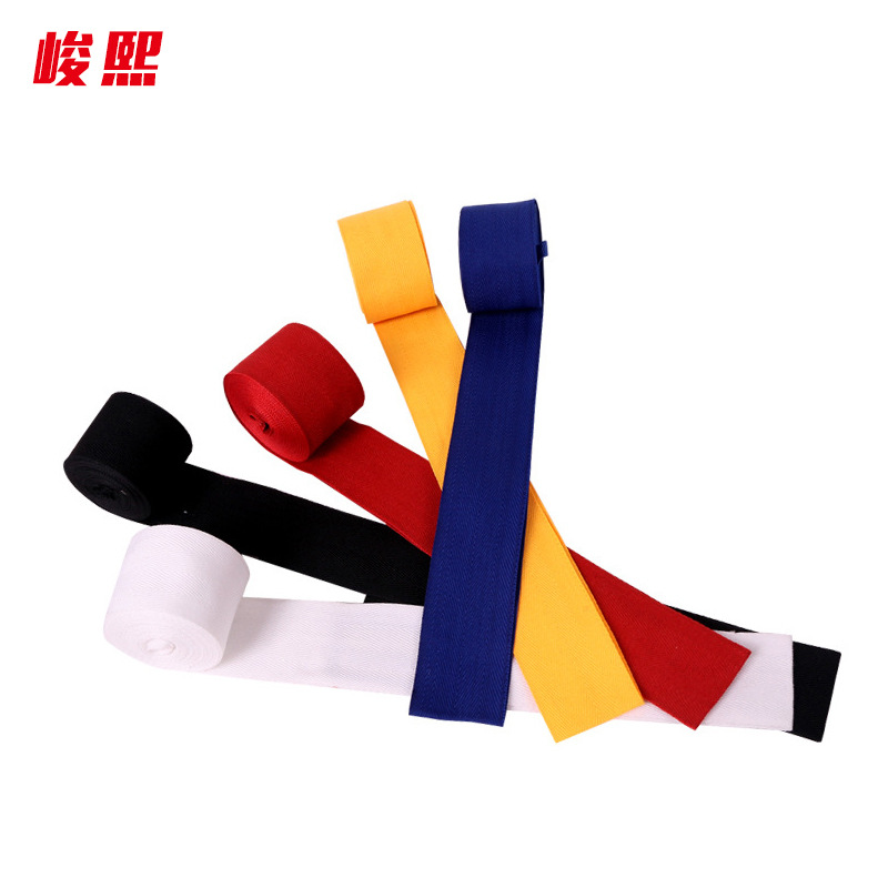 Boxing Bandage Micro-elastic Cotton Fighting Sanda Hand Wraping Belt Sports Hand Guard Fighting Boxing Band Protector 5cm Wide