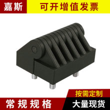 工厂货源大量生产ABS尼龙塑料铰链 增强加厚工程塑胶合页五金配件