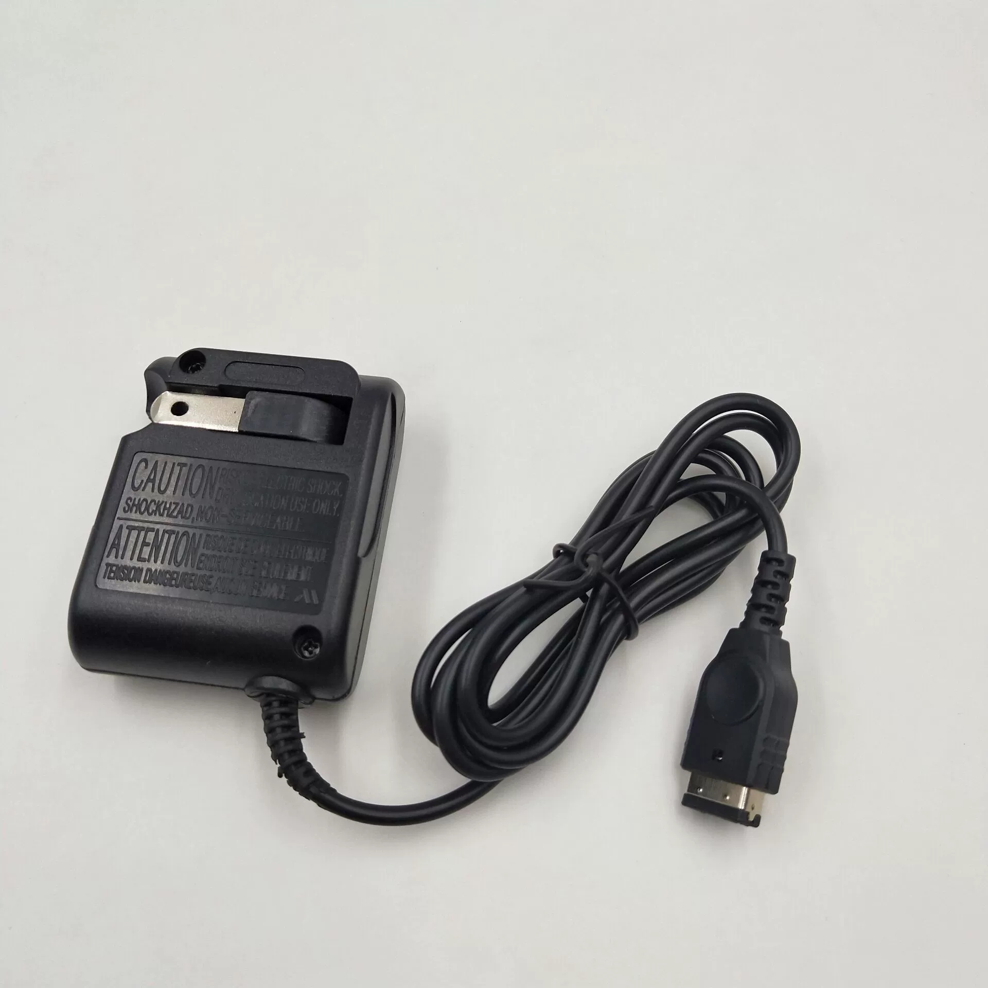 AC charger for Nintendo GameBoy Advance SP (GBA‑SP), 0.08 kg, replacement power adapter