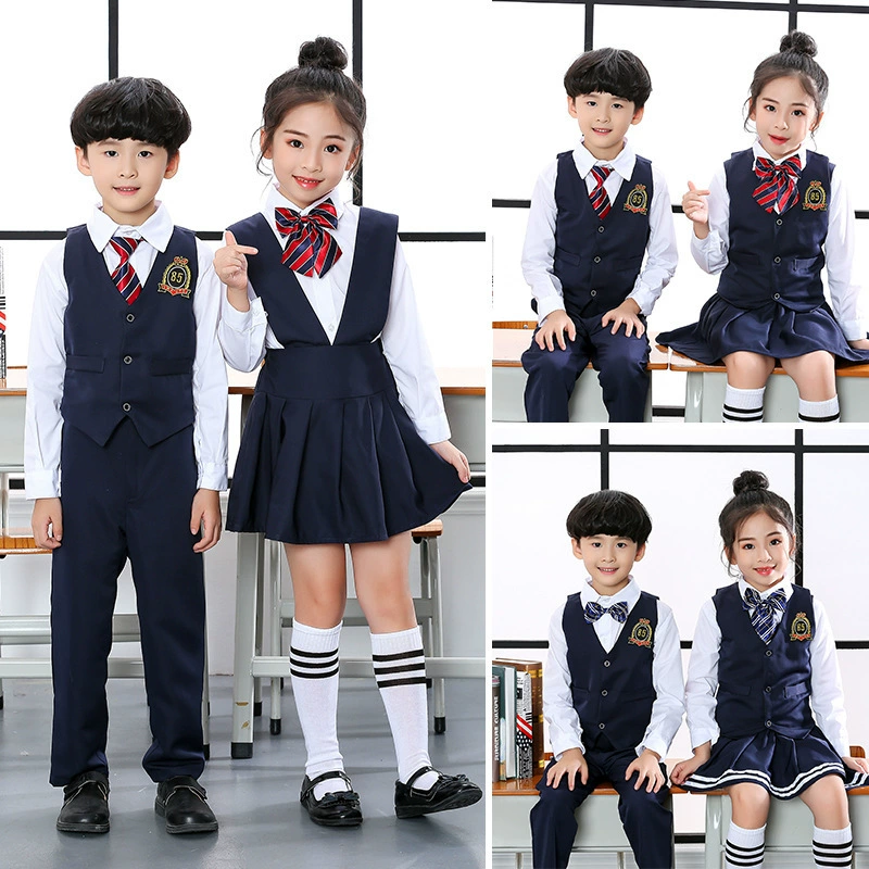 元旦儿童演出服套装男女童礼服公主裙合唱服幼儿诗歌朗诵表演服装