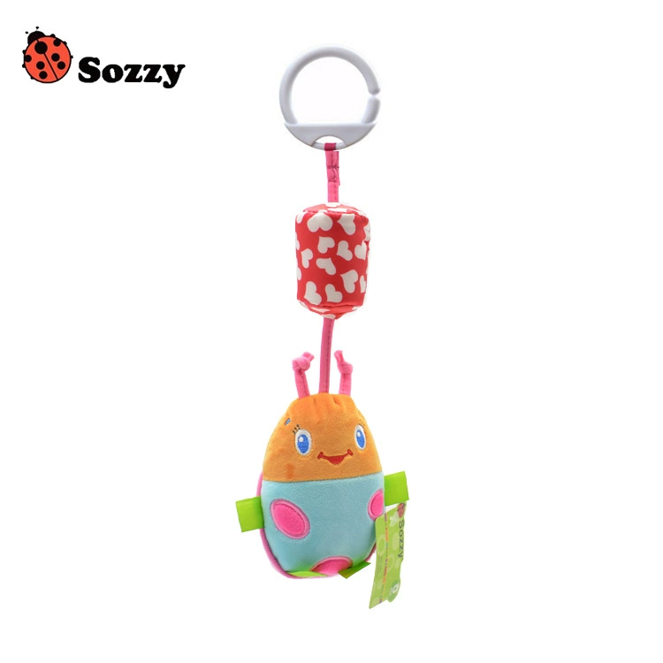 Коляска Sozzy для новорожденного с животными, прогулочная коляска, погремушка-игрушка для автомобиля, детская плюшевая подвеска милая