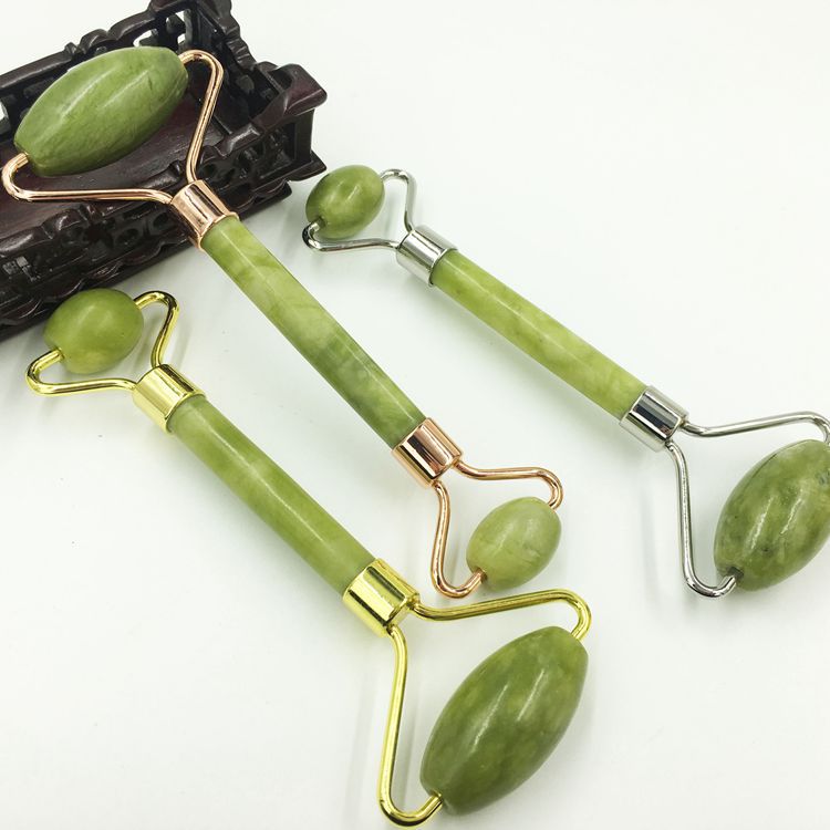 Suministro directo de fábrica contenedor de belleza Jade Xiuyu rodillo masajeador rodillo de jade