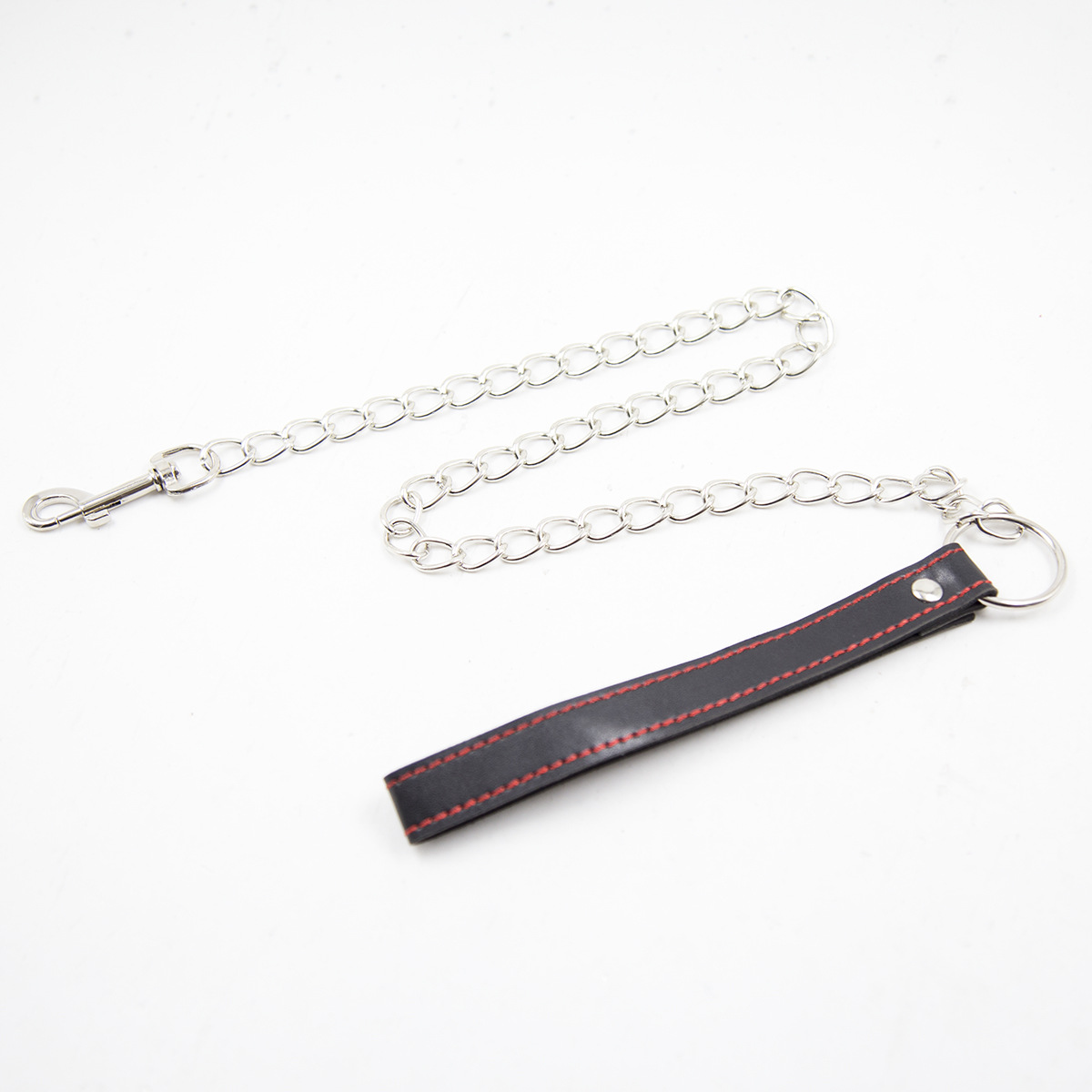 Sexo adulto suministros de cuero collar de la cadena de tracción collar accesorios perro cadena alternativa juguete vinculante