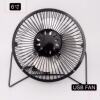 Metal small table cartoon cute air fan for elementary school students, 6 inches, 4inch