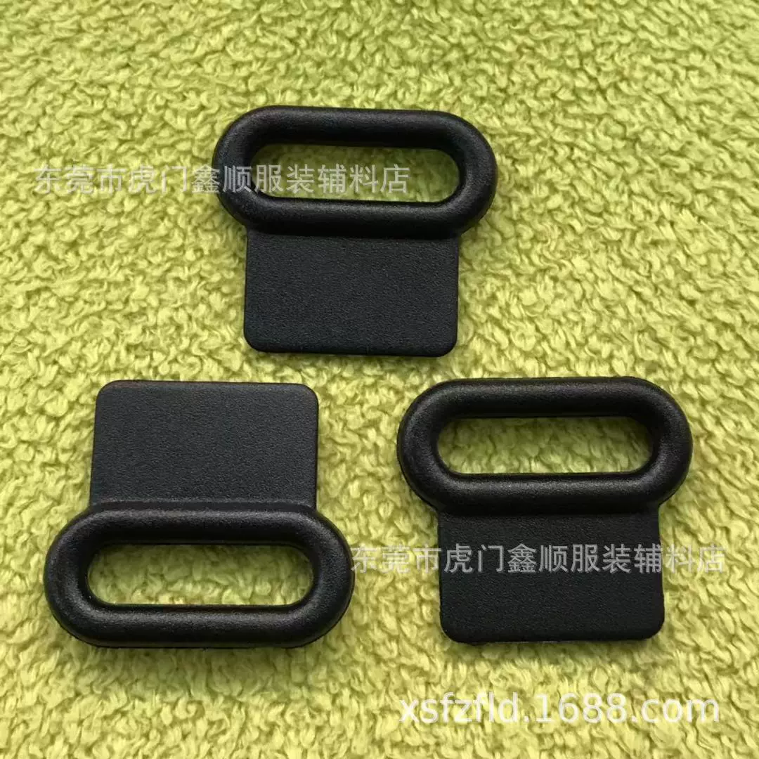 Plastic nylon footwear buckle, bag accessory, 20mm, 2cm