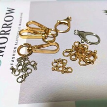 钥匙龙虾扣 五金属钥匙圈 挂件 钥匙扣配件批发