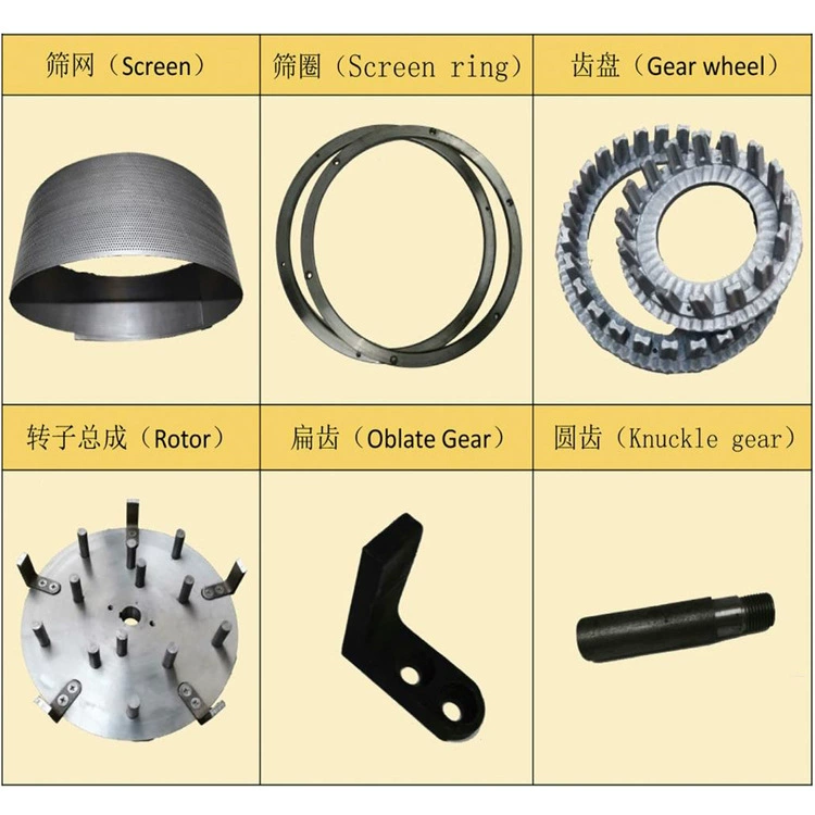 Производители напрямую поставляют FFC измельчитель гонг шлифовальный станок RF шлифовальный станок аксессуары плоские зубчатые тарелки зубчатого экрана