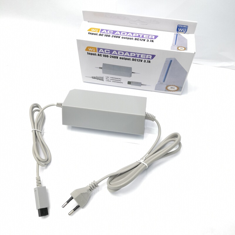 Wii Host Fire Bull Wii Power Adapter Wii Host Fire Bull Charger Color Box European and American Regulations