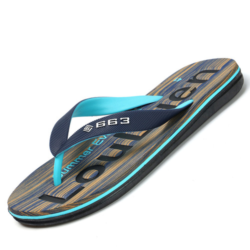 New beach flip flops for men wholesale summer non-slip pvc flip flops for outer wear flip flop sandals