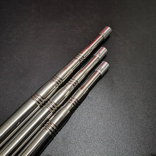 厂家直供不锈钢3米抄网杆 可定位伸缩定位鱼叉杆 摘果杆渔具批发