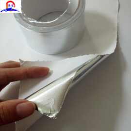厂家供应 无衬纸铝箔胶带 管道胶带 铝箔胶带 工业胶带