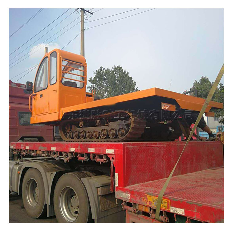 水田履带运输车 单缸小型农用山地履带车 河滩沙漠履带运货车