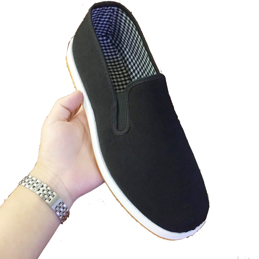 Старые (или старинные) Beijing cloth shoes, обувь-оксфорды весна-осень, военный стиль, черные, размеры 38–45