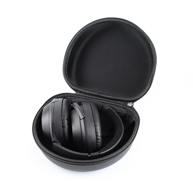 适用于索尼铁三角头戴式耳机包3c数码数据线EVA包装大耳机收纳包