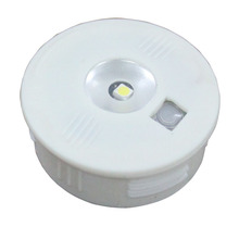 超薄磁吸安装LED人体感应灯 红外线感应橱柜衣柜灯电池供电小夜灯