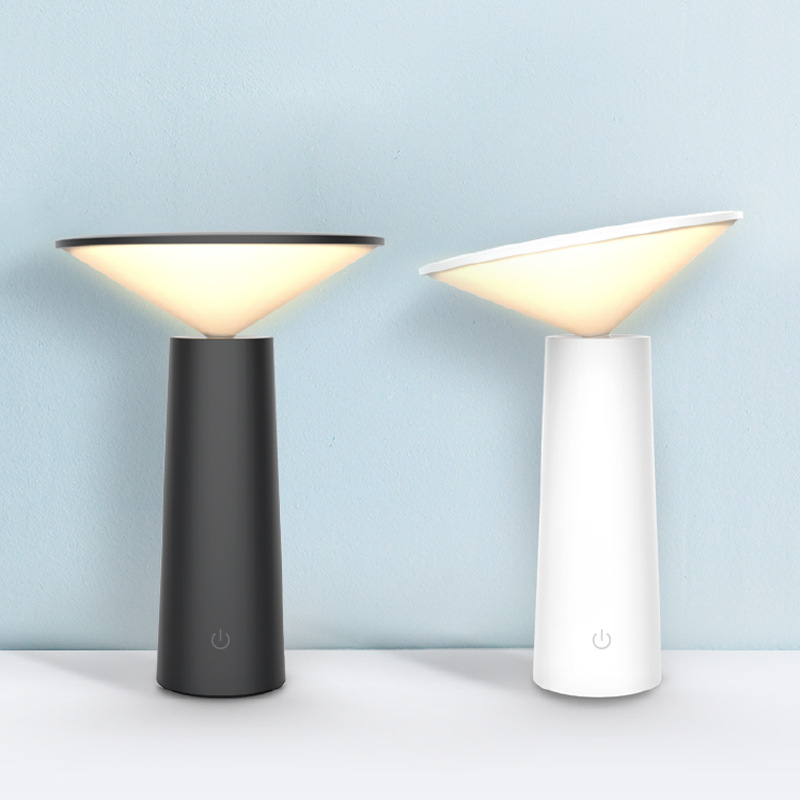 Nueva lámpara de escritorio creativa LED estudiante aprendizaje lectura protección para los ojos lámpara de escritorio USB recargable regalo lámpara de escritorio fábrica tmall firma
