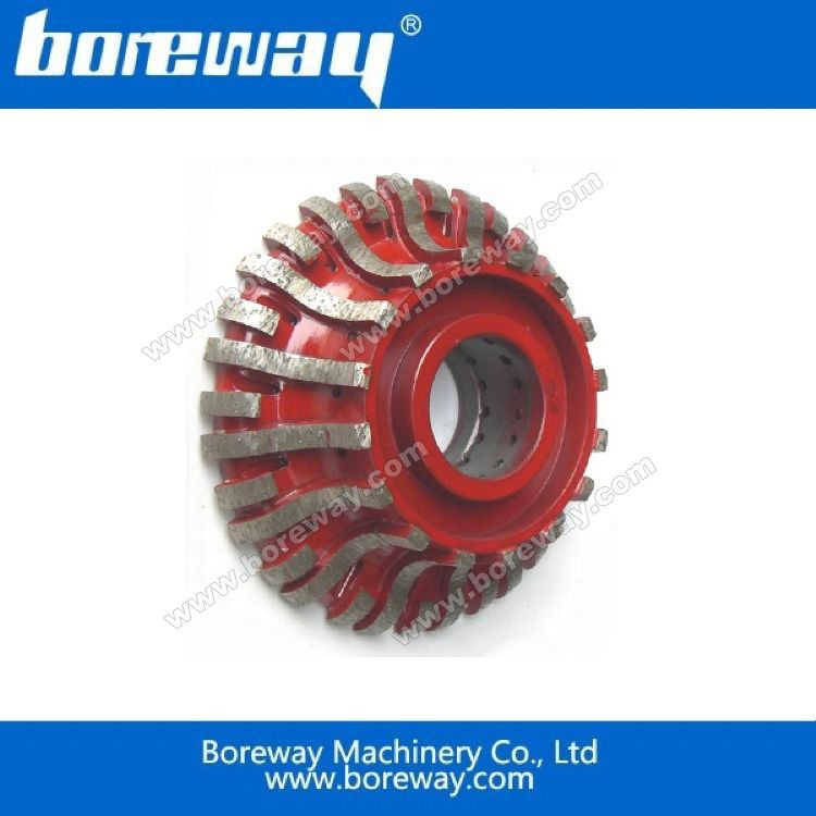 供应FZ30节块式CNC磨边轮 石材加工用CNC磨边轮