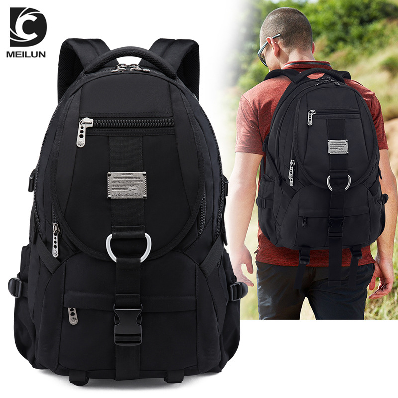 New Large Capacity Travel For Men Outdoor Oxford Cloth 55L Durable Hiking Backpack Student School Bag_voghion.com