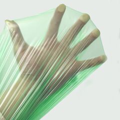 Continuous roll household plastic 45*50CM disposable point-break colored garbage bags wholesale supply