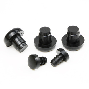Wholesale lamp screw hole silicone plug t-type transparent PVC plastic foot plug high temperature resistant silicone anti-collision plug