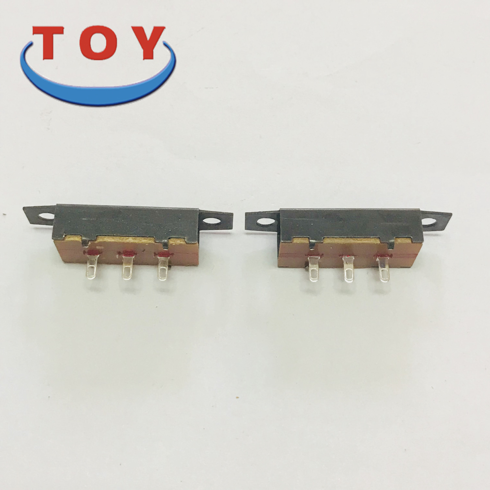 TOY源头厂家直销波动开关 SS12J01卧式2档滑动开关  1P2T现货开关