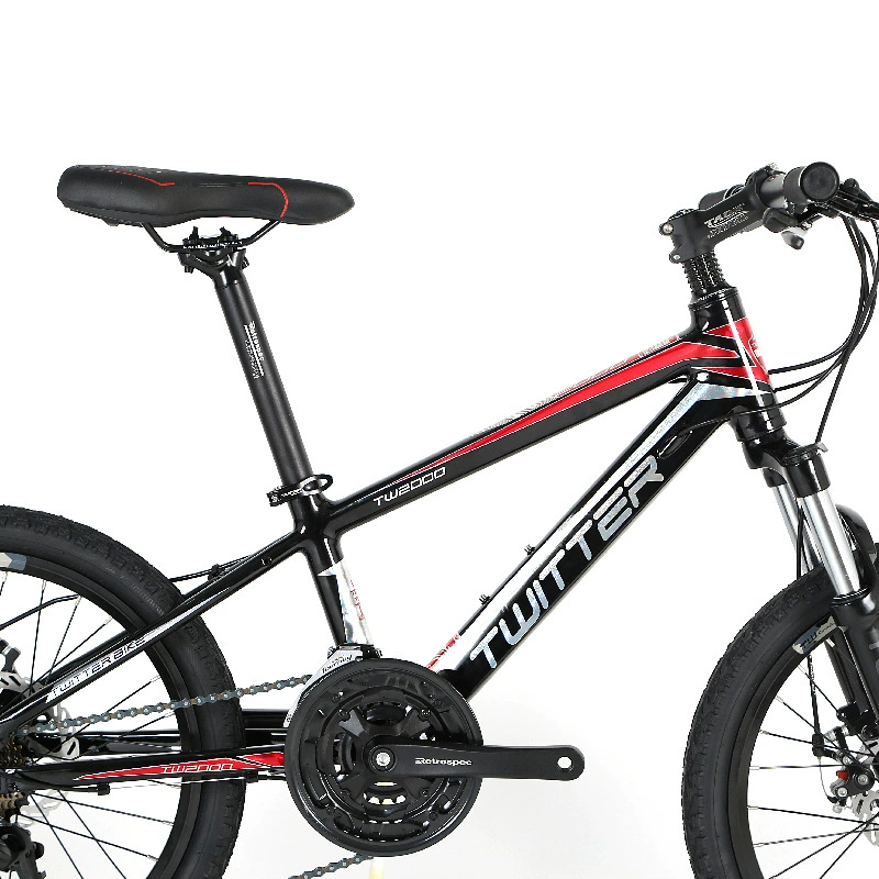 Mountain bike with brake system small-wheeled for students