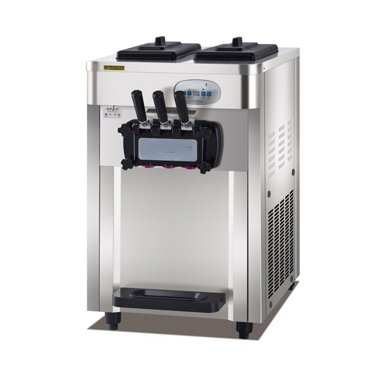 Ice Cream Machine Desktop Colorful 3-Flavor Ice Cream Machine Yogurt Machine Ice Cream Making Machine