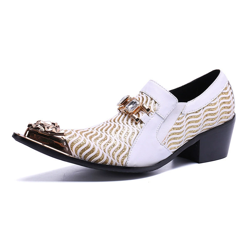 Весенняя Мужская официальная кожаная обувь, мужская кожаная деловая повседневная мужская обувь в Корейском стиле, британская модная свадебная обувь, мужская обувь с мягкой подошвой