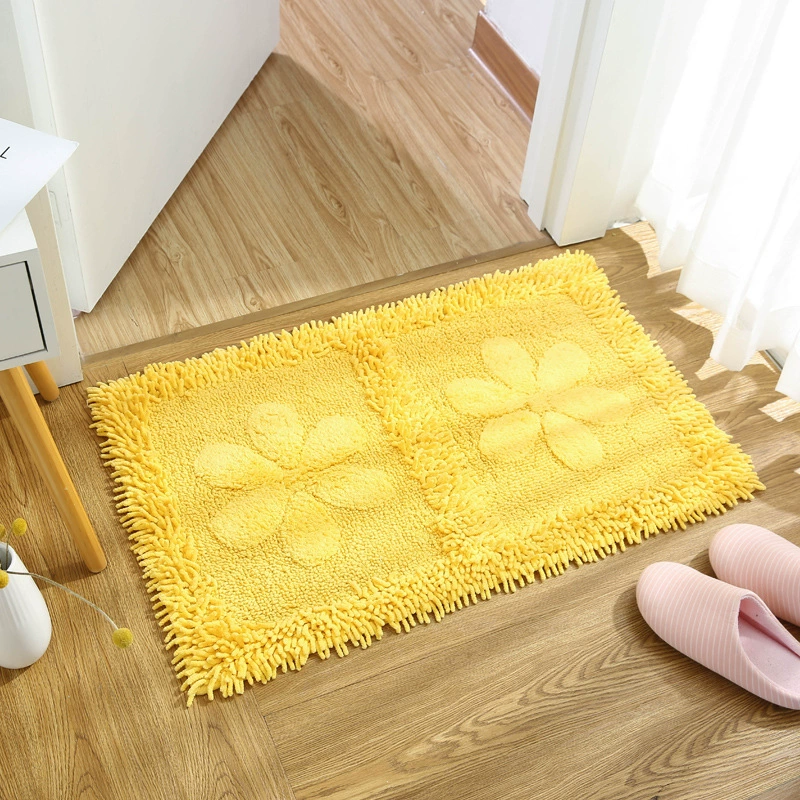Заводской хлопковый подушка-солнечный цветок массажер для ног, bedroom, кухня, ванная, прихожая, впитывание воды, дверной коврик