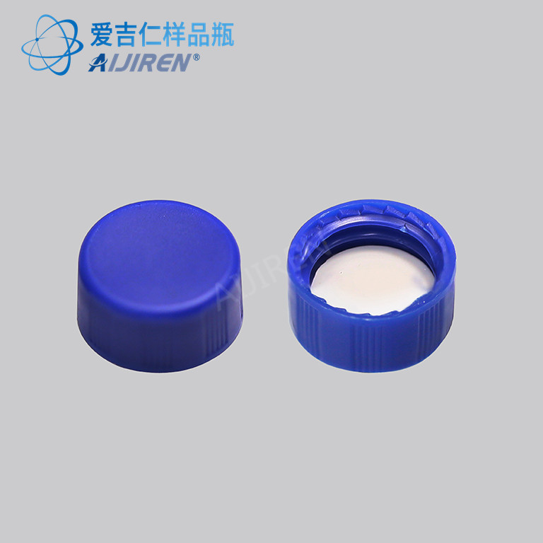 9mm 进样瓶瓶盖垫组合  实心盖含硅胶特氟龙垫片 SC9192