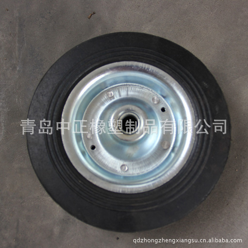 供应优良200*50胶粉轮 实心轮 青岛厂家加工制作多种轮胎