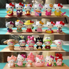 ピンクの猫のかわいい人形猫ハンドオフィスカーアクセサリー装飾品子供の新年のホリデーギフトギフト