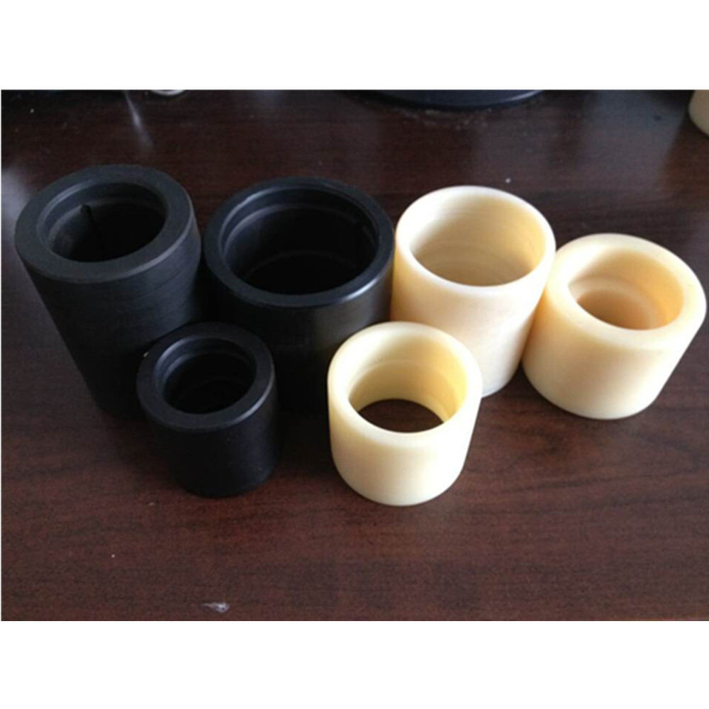 各种尺寸型号黑色尼龙套注塑加工塑料黑色尼龙套生产厂家