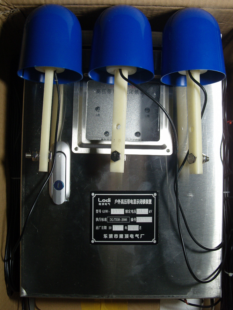 隆顶电气   三相组合 66kv户外带电显示闭锁装置GSW-72.5kv