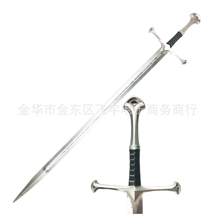  cosplay long sword nasir, pu prop, 104×21 cm, lightweight decorative sword