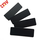 ПВХ черная черная доска может быть написана с помощью грудной клетки, которые можно заменить на пластиковую карту грудной клетки почерк.