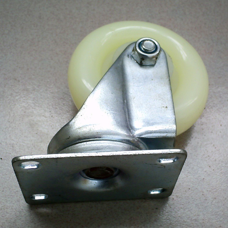 供应5寸 轻型 双轴承 工业 白尼 万向 脚轮 万向轮