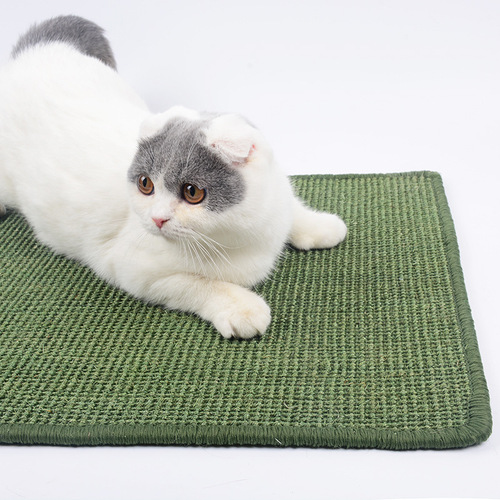 Meow Fairy Pet Supplies Cat Scratching Board Sisal Mat Cat Claw Board Pet Mat Cat Supplies Cat Toy Cat Scratching Mat