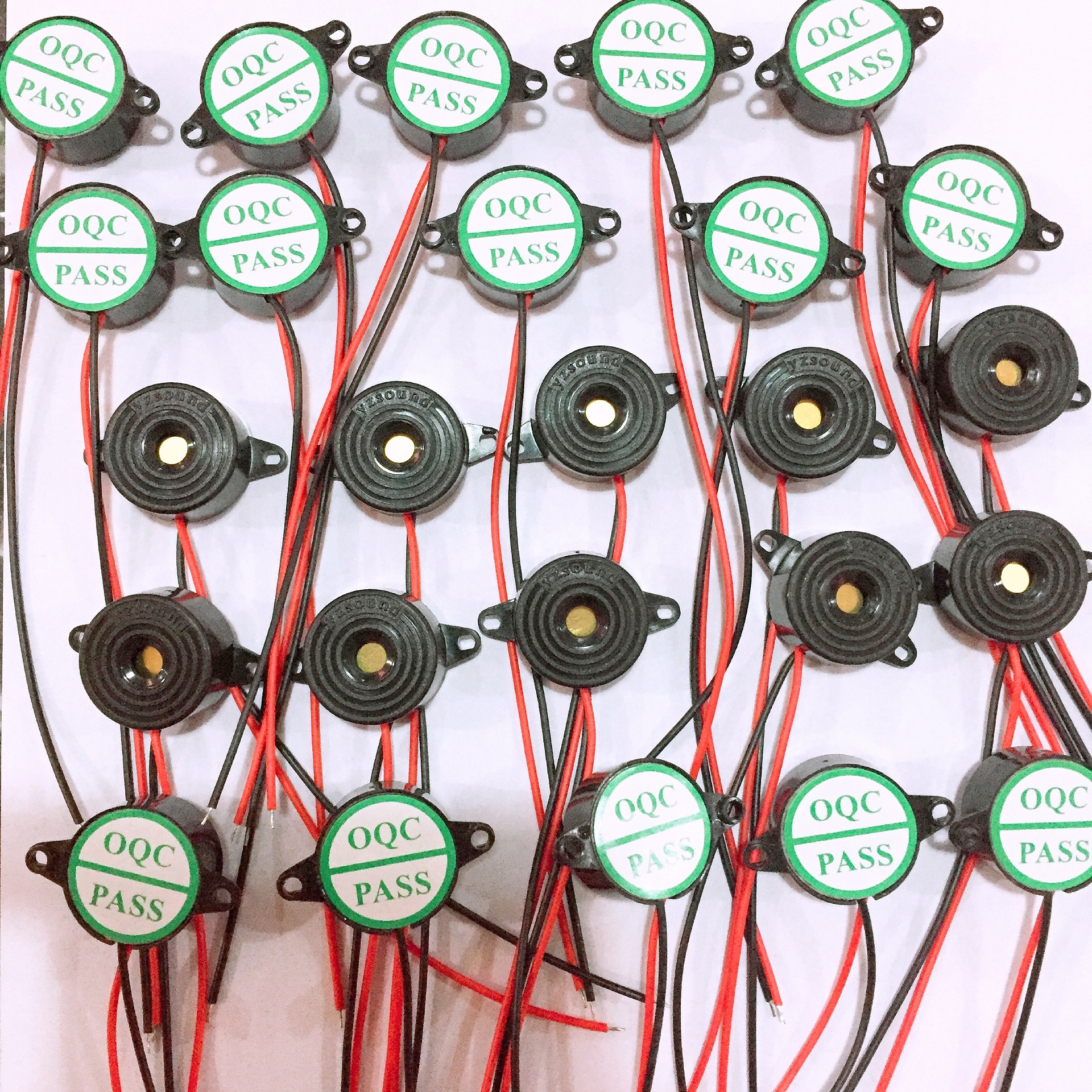 厂家直销电声有源蜂鸣器2312带线环保质量电子优现货供应