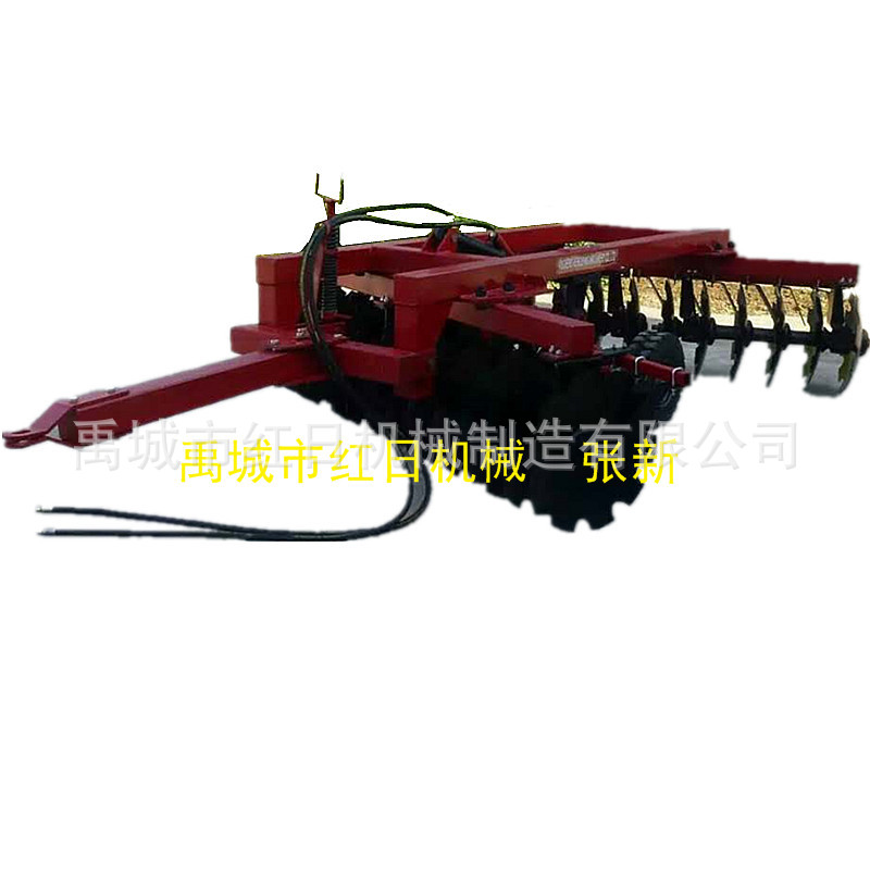 1BZ-1.8液压偏置重耙 16片缺口圆盘耙生产厂家 缺口重耙现货