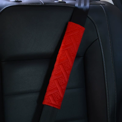 Seat belt shoulder pad — Pads - m-red-single-opp