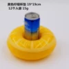 Yellow lemon coaster