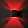 LED square creative sconce for bedroom indoor, lantern for bed, decorations, suitable for import, 1W, 3W